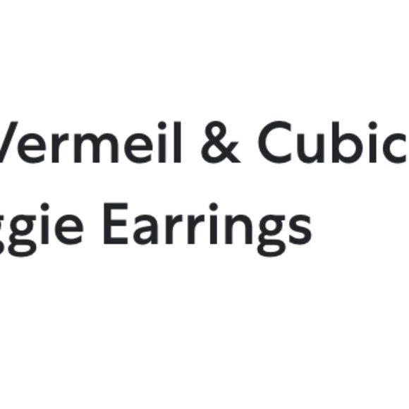 Gabi Rielle 22k gold vermeil and CZ snake huggie earrings - Picture 5 of 6